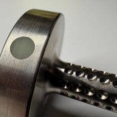 CountyComm - Tip Top Extreme - Tungsten / Titanium / UGM Glow - Spinning Top + Delrin Stand by Maratac®