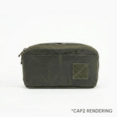 Civic Access Pouch 2L CAP2 - Waxed Olive Canvas