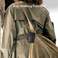 PinCard Rechargeable Find My Locator with UWB