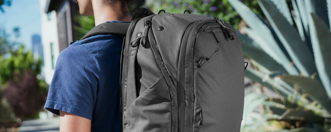 Peak design Travel Collection Backpack and Pouches.