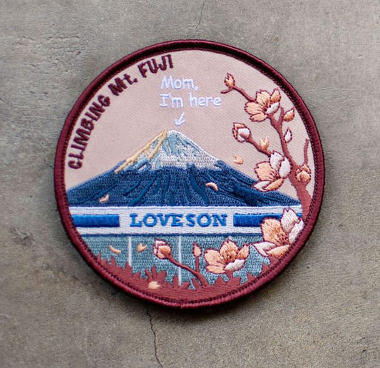 2024 Mount Fuji summit commemorative Patch set 620