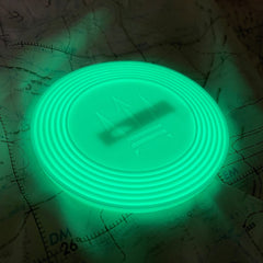 CountyComm - U - Cut Glow DIY Car Coaster Insert by Maratac® ( 2 Pack )