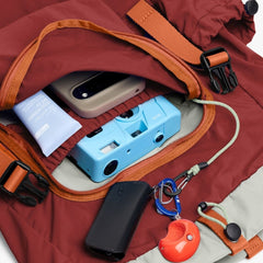 Cinch Backpack - Crimson