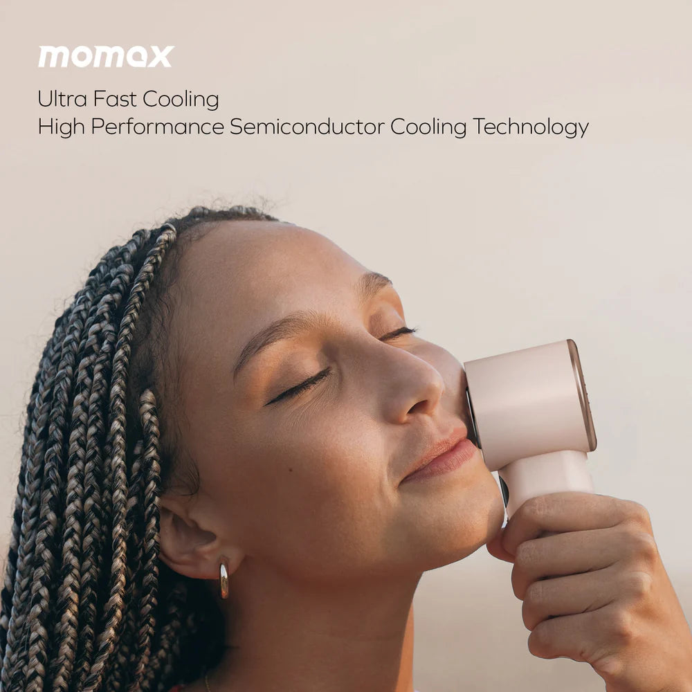 1°Go Portable Handheld High Speed Fan With Icy Cooling Plate