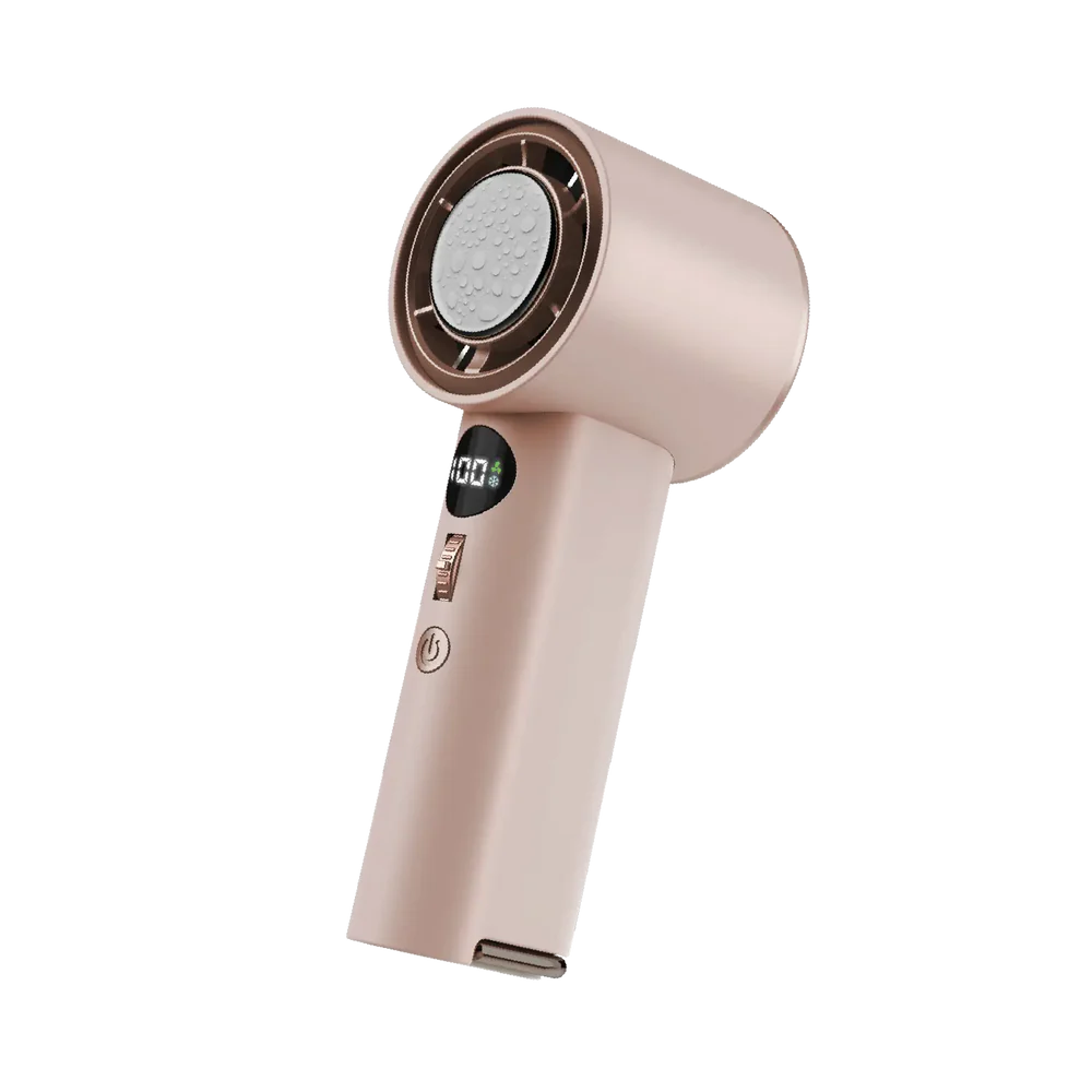 1°Go Portable Handheld High Speed Fan With Icy Cooling Plate