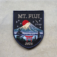 2025 Mount Fuji summit commemorative Patch set