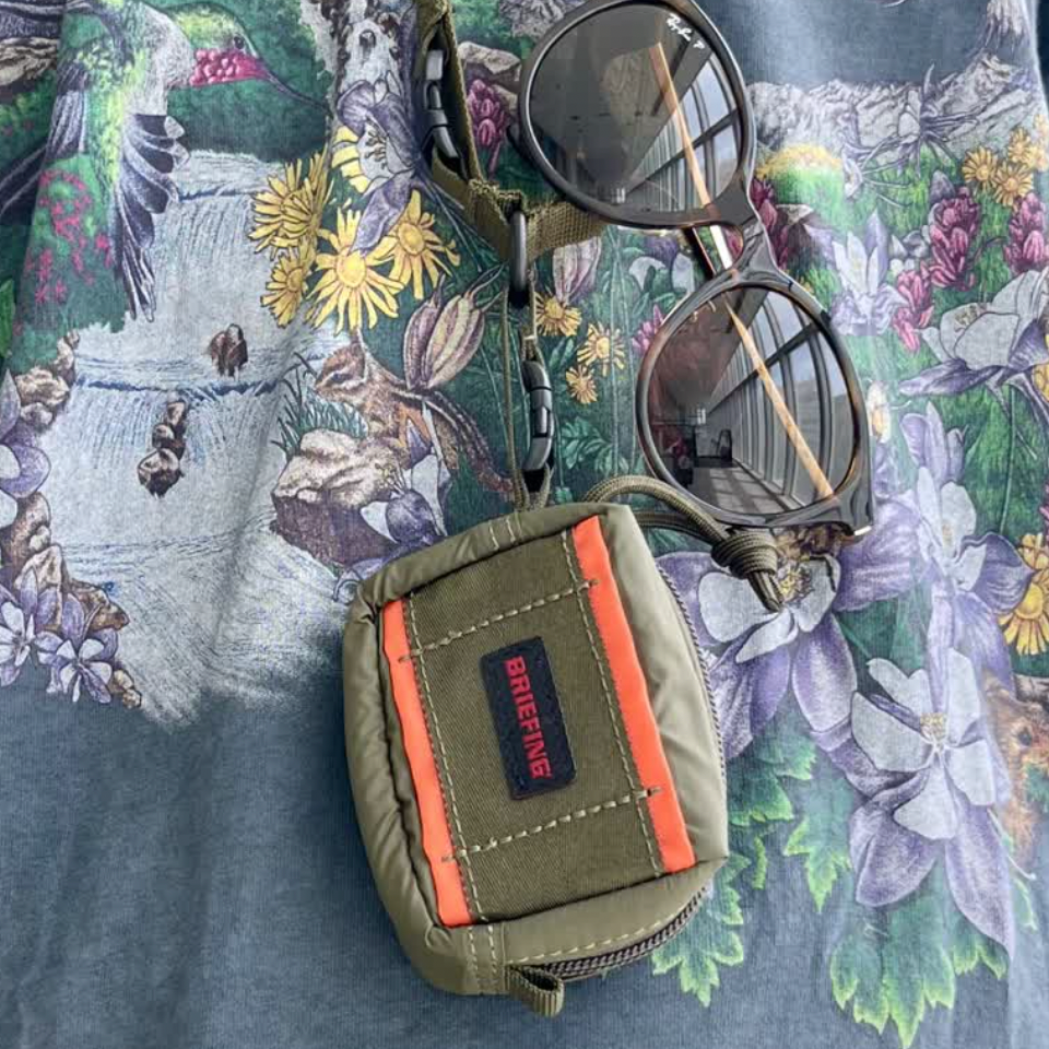 PP SQUARE GADGET POUCH ( MADE IN JAPAN 🇯🇵 )