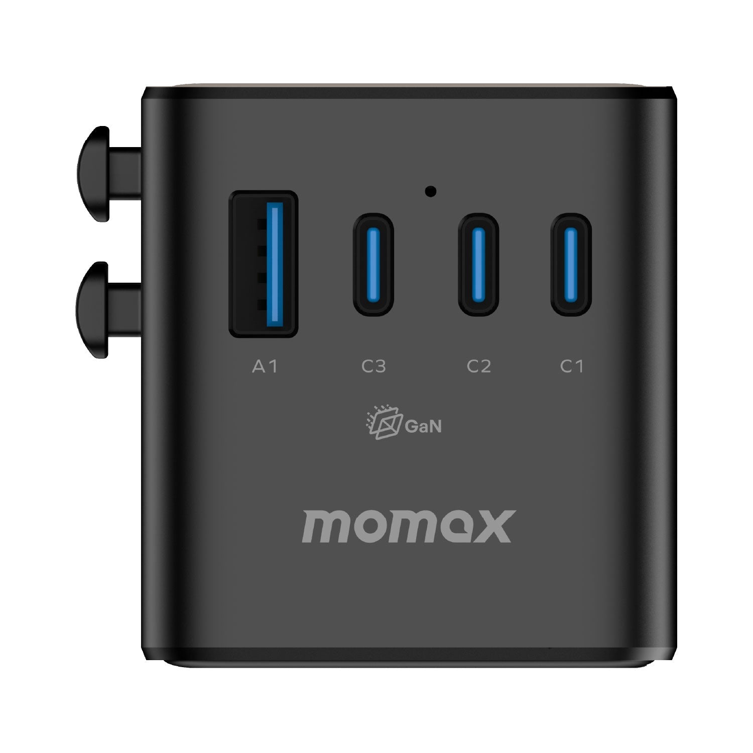 1-World² 205W 7-Port Dual AC Travel Adapter