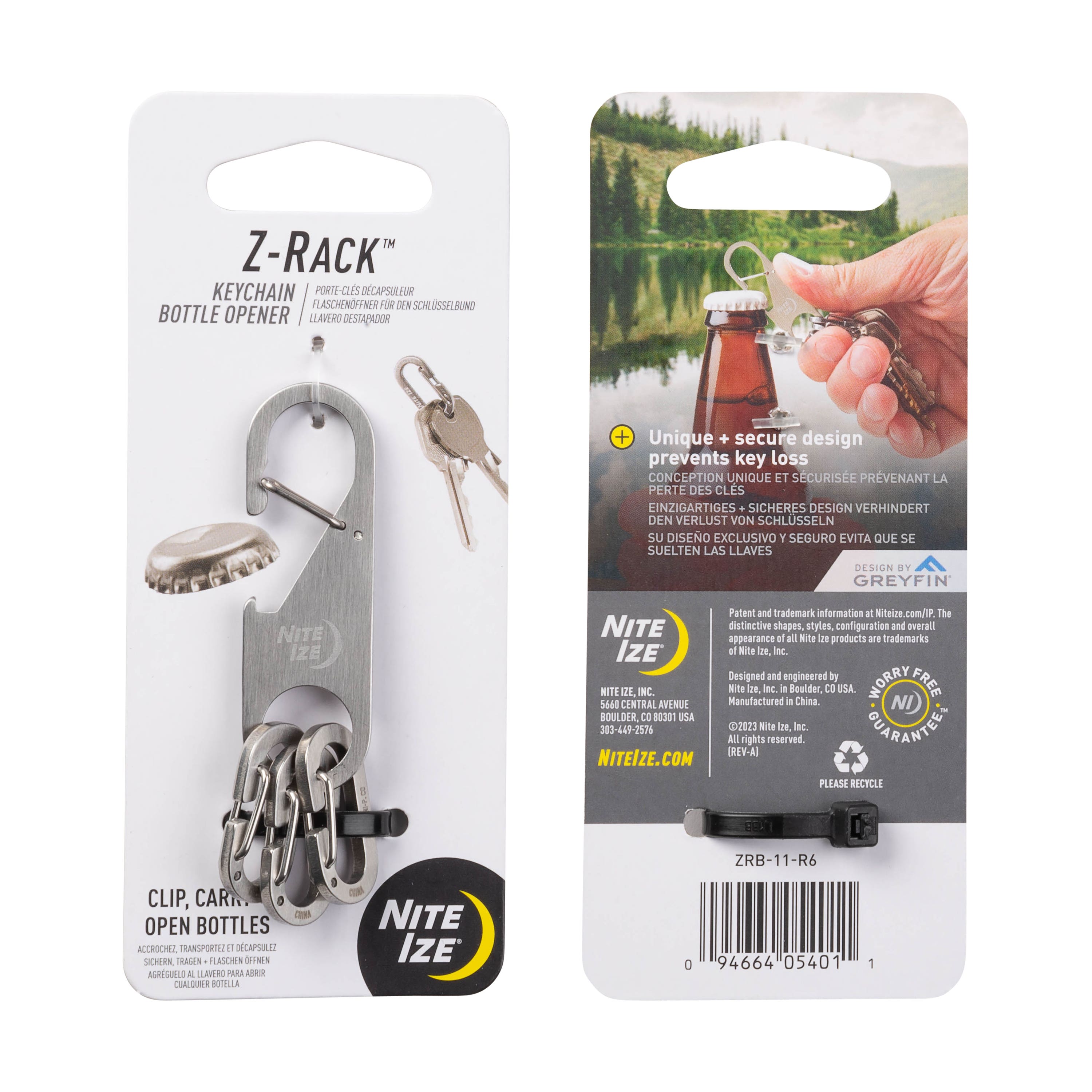 Z-Rack™ Keychain Bottle Opener