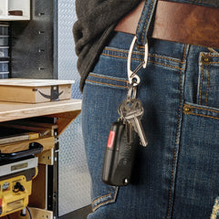 Deep Pocket™ Key Carabiner