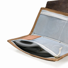 Civic Access Pouch 1L CAP1 - Waxed Tan