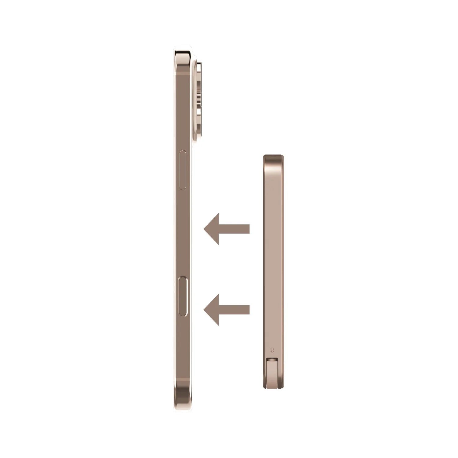 1-Power F.Pass⁺ Magnetic Battery Pack With Built-In Cable 5000mAh