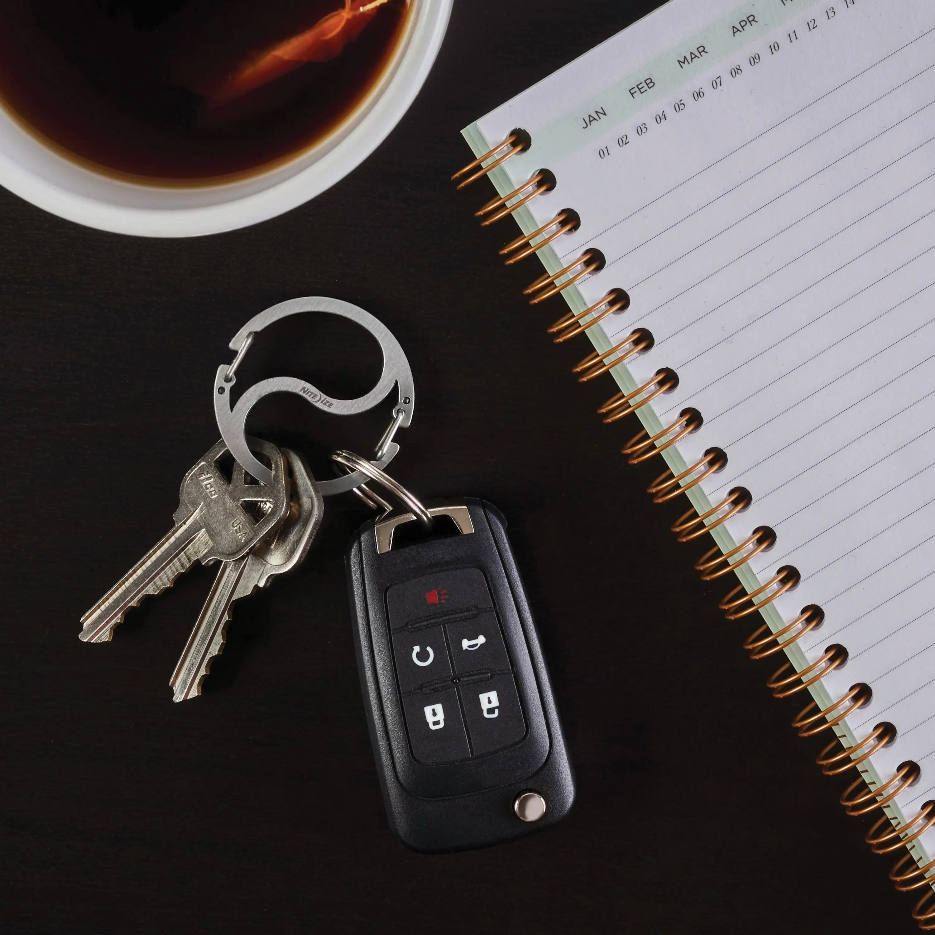 Medallion™ YinYang™ Key Carabiner