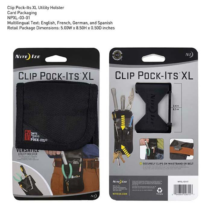 Clip Pock-Its® XL Utility Holster